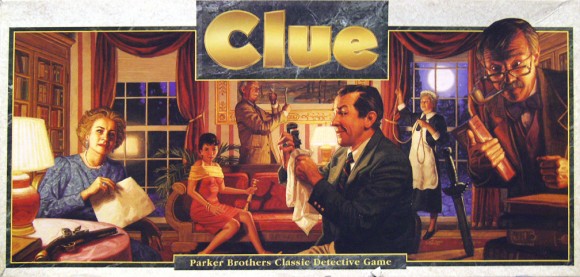 Clue Board Game Box Clue Board Game Box