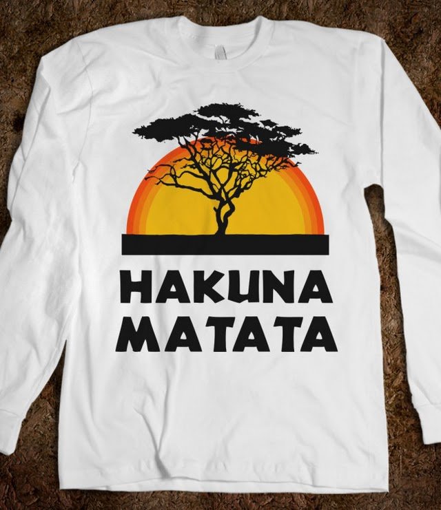 Lion King Hakuna Matata Shirt
