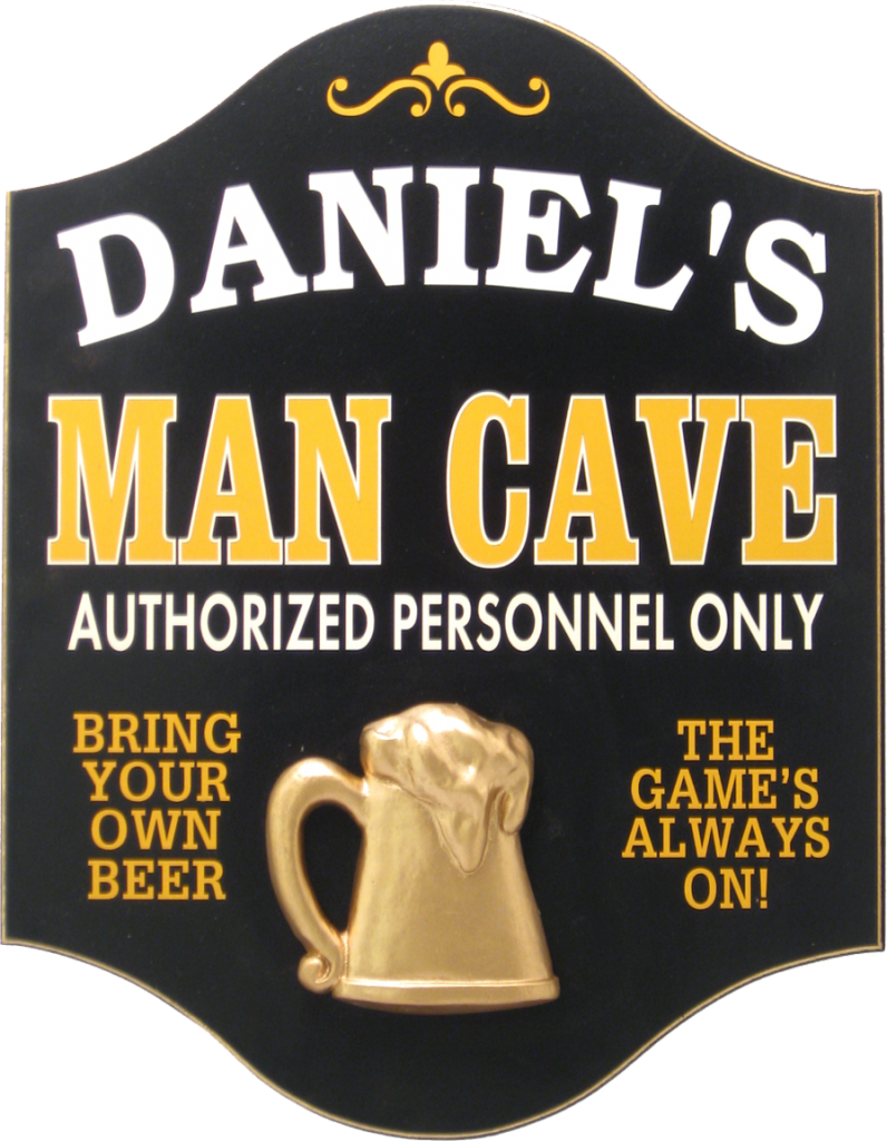 personalized man cave plaque 796x1024