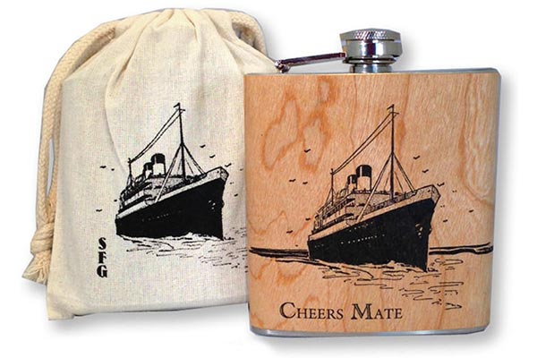 Whiskey Gift Ideas: Flask