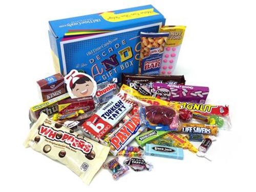 Decade Candy Gift Box