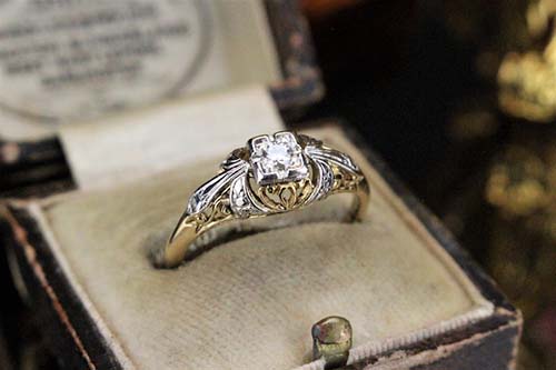 Vintage Diamond Ring