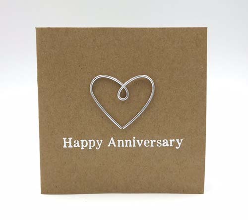 11th anniversary gift card