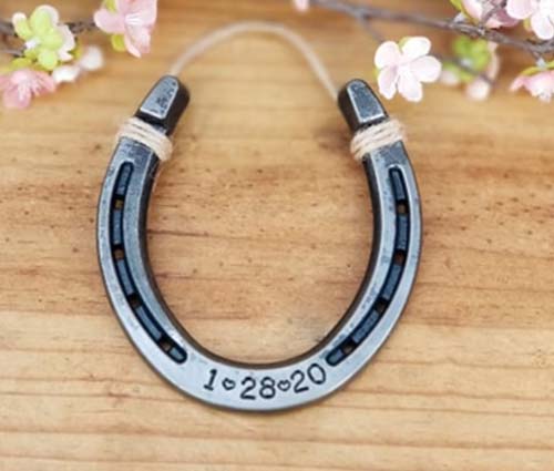 Engraved Horseshoe