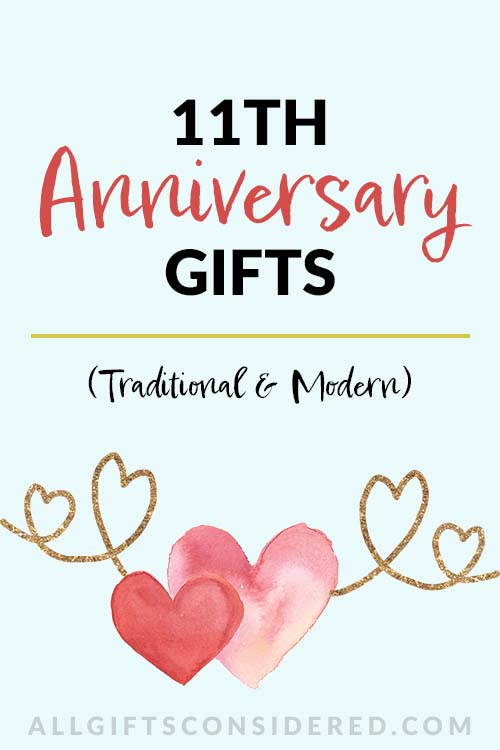 Pin It Image: 11th Anniversary Gift Guide