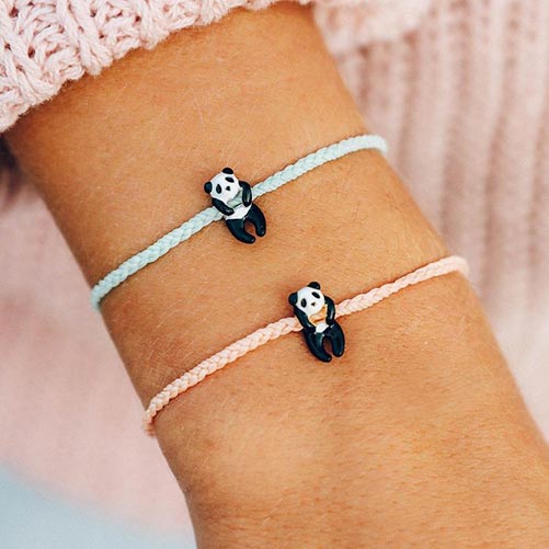 Adorable Panda Charm Bracelets