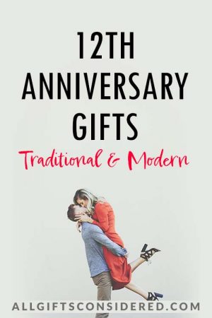 12th Anniversary Gifts: Best Ideas (Traditional & Modern) » All Gifts ...