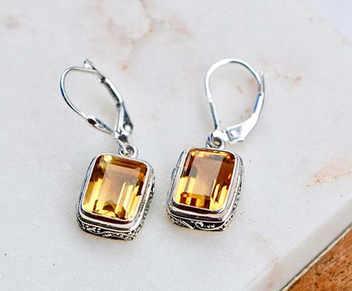 Citrine Earrings