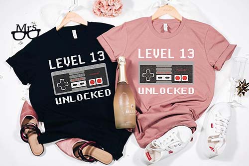 Level 13 Unlocked - T-Shirts