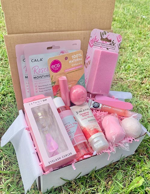 15 year old gifts - Pink Beauty Box