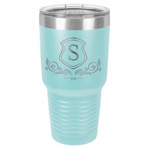 Blue Personalized Tumbler