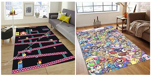 16th birthday gift - Video Game Rugs