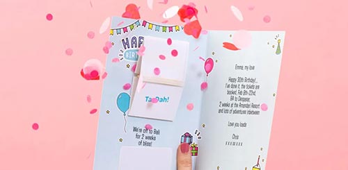 Exploding Birthday Card