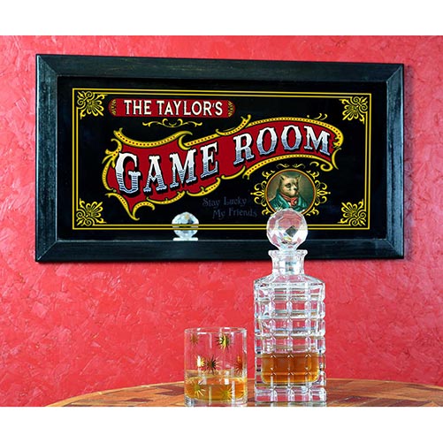 Personalized Game Room Sign