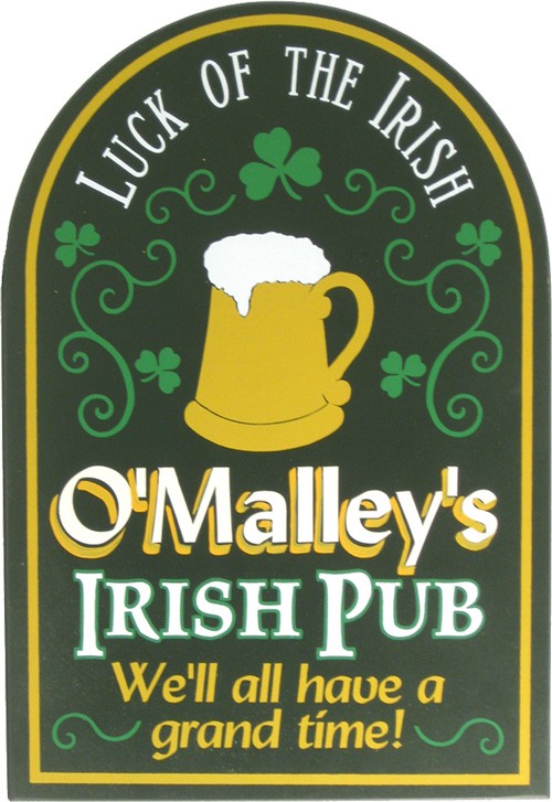 Personalized Irish Bar Signs