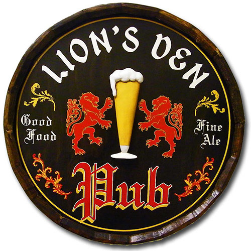 Barrel Head Tavern Sign