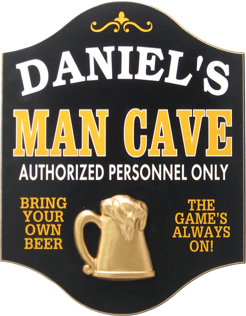 Personalized Man Cave Signs