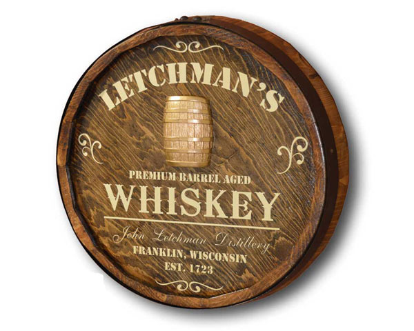 Whiskey Gift Ideas: Personalized Quarter Barrel