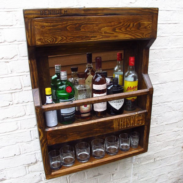 Gift idea: Wall Mounted Whiskey Mini Bar
