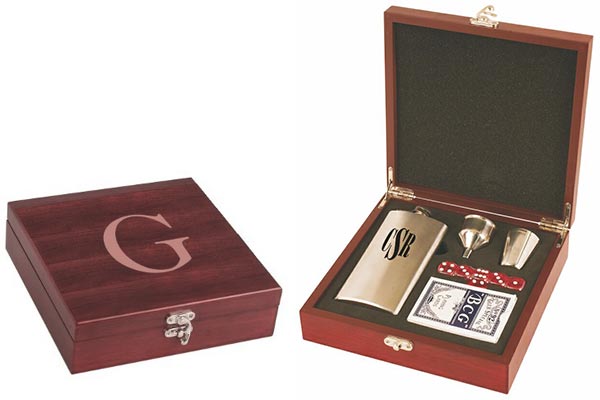 Whiskey Gift Ideas: Flask, Cards, Dice