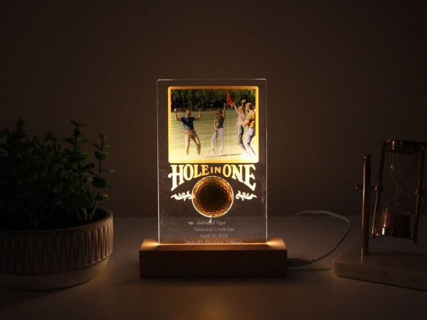 Hole in One Lit Display