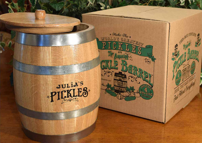 Pickle Barrel for Aging Pickled Things