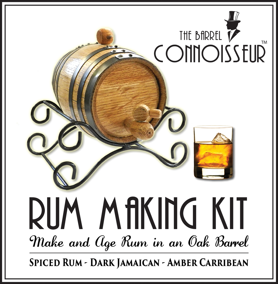 Make and age your own pirate's rum