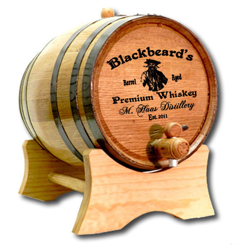 Personalized Pirate Barrel