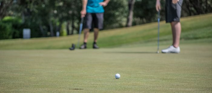 Golf Ball Display for One Golf Ball