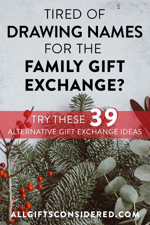 47 Best Family Gift Exchange Ideas » All Gifts Considered