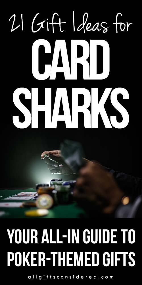 Your all-in guide to poker room gifts for card sharks