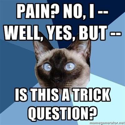 Chronic Illness Memes - Pain?