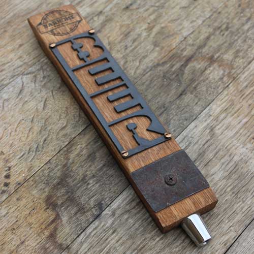 Personalized Barrel Stave Tap Handle