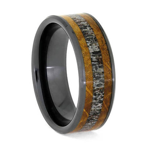 Handmade Wood Engagement Ring