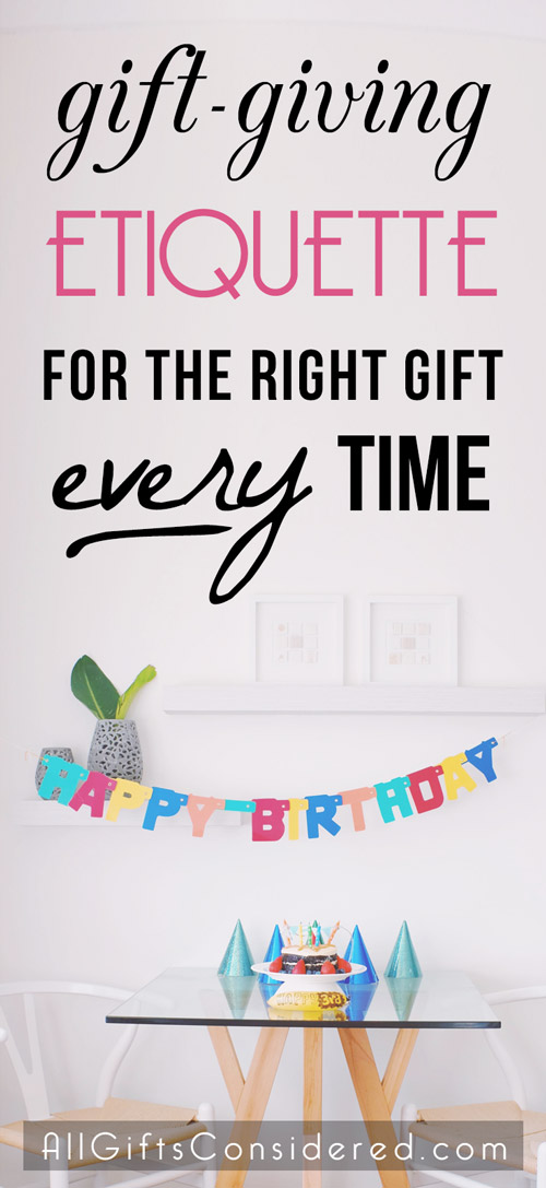 Adult Birthday Gift Giving Etiquette: Ideas and Expectations