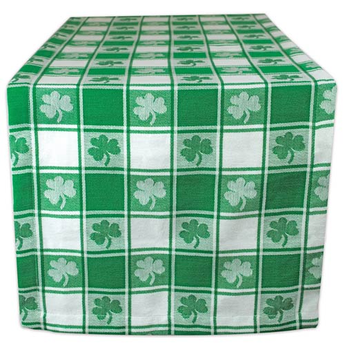 Irish Shamrock Tablecloth - St Patrick's Day Party Decor
