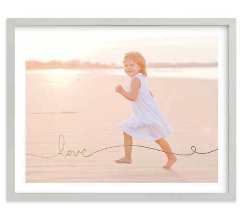 Framed Art Print - Love