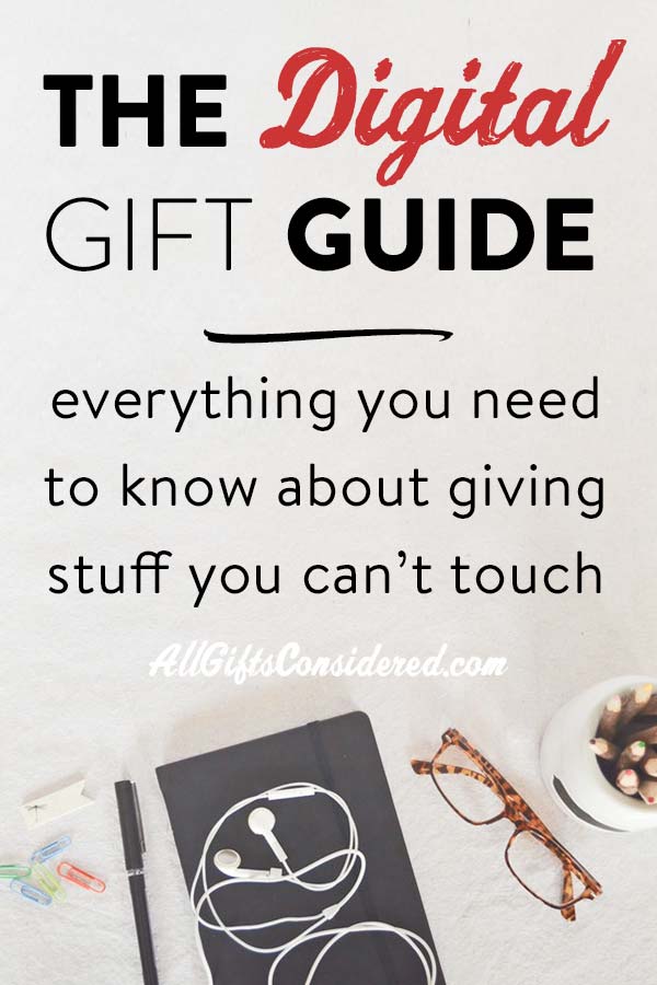 The Digital Gift Guide: How to give ebooks, audiobooks, movies, & more