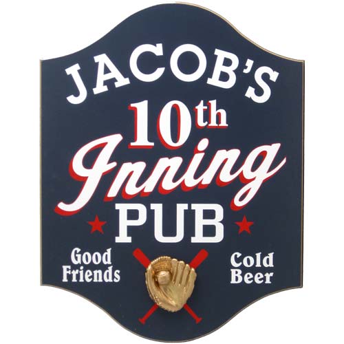 Personalized 10th Inning Pub