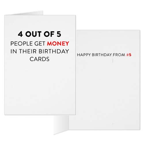 Quotes for Birthday Cards with No Money