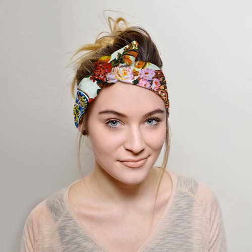 Floral Boho Headband for Ballet Instructor