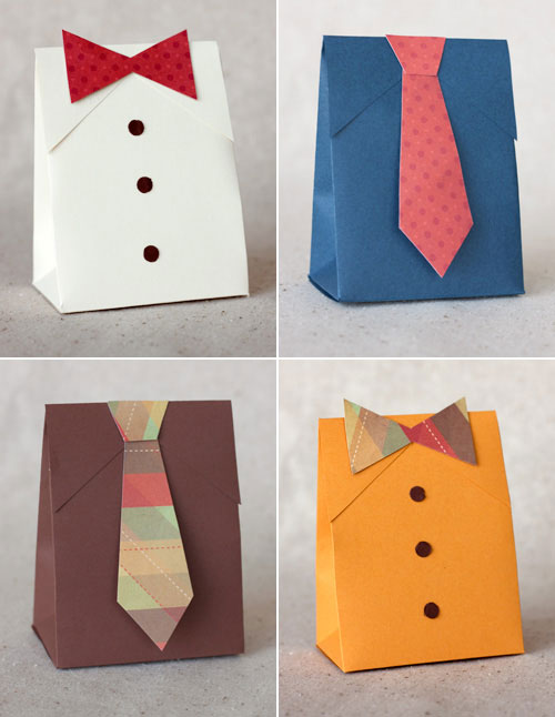 Fancy Tie Gift Bags DIY Gift Wrapping Tutorials