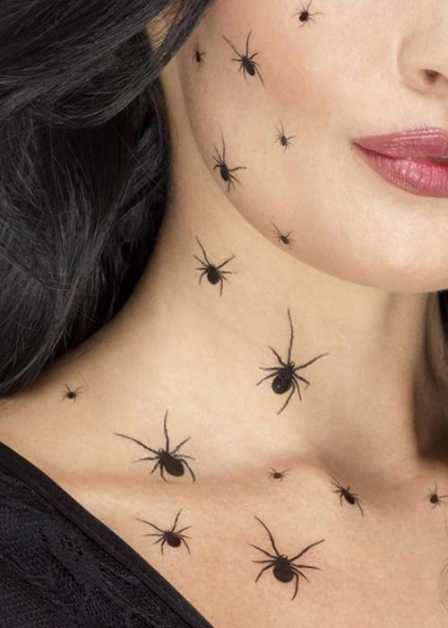 halloweentattoosspiders All Gifts Considered