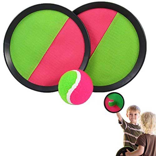 Velcro ball toss and catch game from the 90s