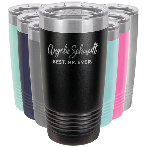 Personalized Tumblers for Nurse Practitioner