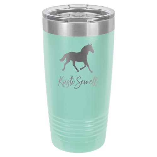 Personalized Horse Lover Tumbler