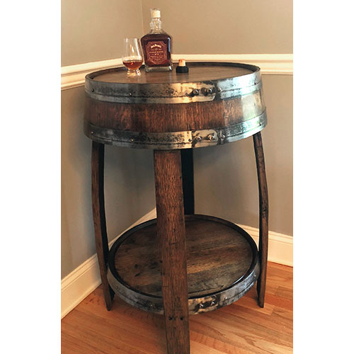 Whiskey Barrel Tables