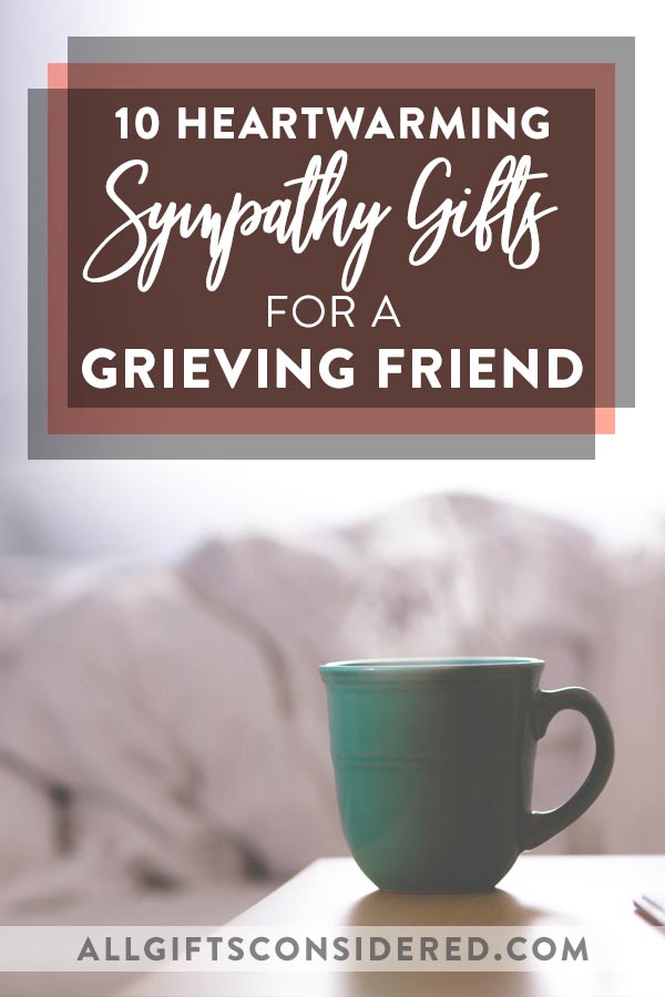 sympathy gift ideas for loss of wife