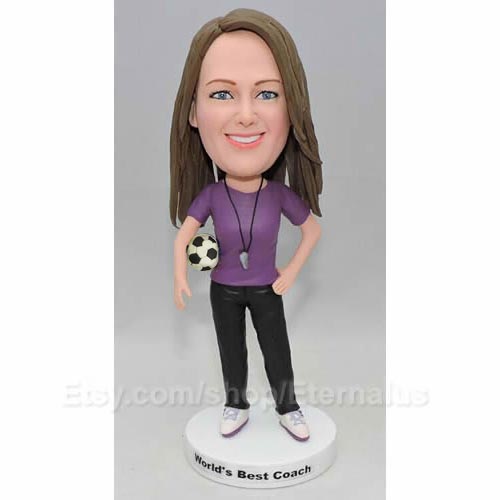 Personalized Soccer Bobble Head