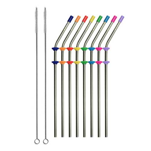 Stainless steel straws - Foodie Gifts
